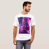Cyber Girl T-shirt (Voorkant volledig)
