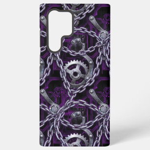 Cyber Gothic Ketting Circuit Foongel Case Samsung Galaxy Hoesje