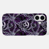 Cyber Gothic Ketting Circuit Telefoonhoesje Case-Mate iPhone Case (Achterkant (horizontaal))