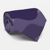 Cyber Grape Monocolor Camo Stropdas (Opgerold)