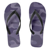 Cyber Grape Monocolor Camo Teenslippers (Voetbed)