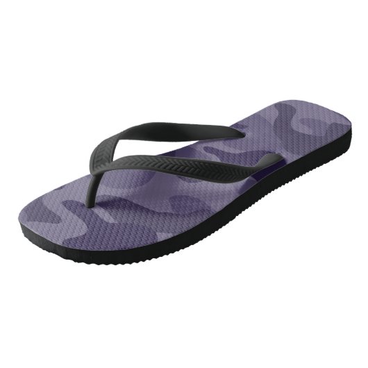 Cyber Grape Monocolor Camo Teenslippers (Schuin)
