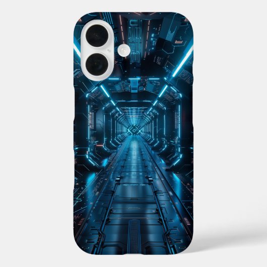Cyber Grid Nexus Case-Mate iPhone Case (Achterkant)