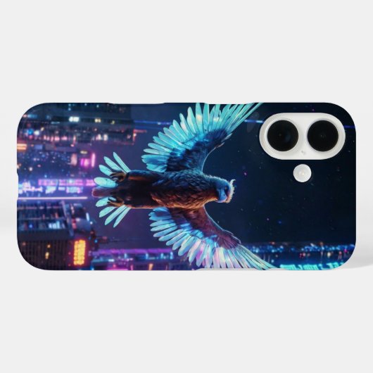 Cyber Griffin Case-Mate iPhone Case (Achterkant (horizontaal))