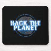CYBER HACK DE PLANET-computer, defcon, hack, hack Muismat (Voorkant)