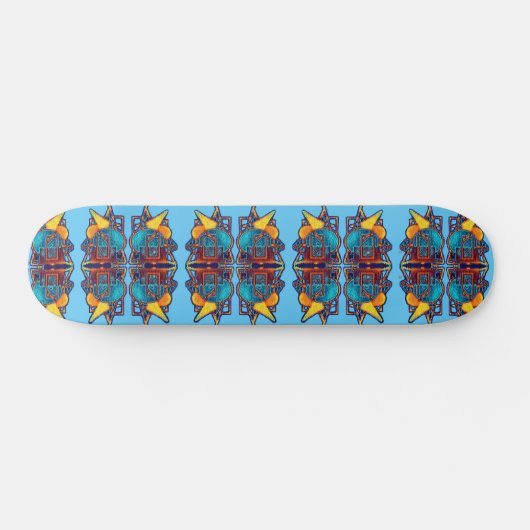 Cyber Heart Skateboard (Horizontaal)