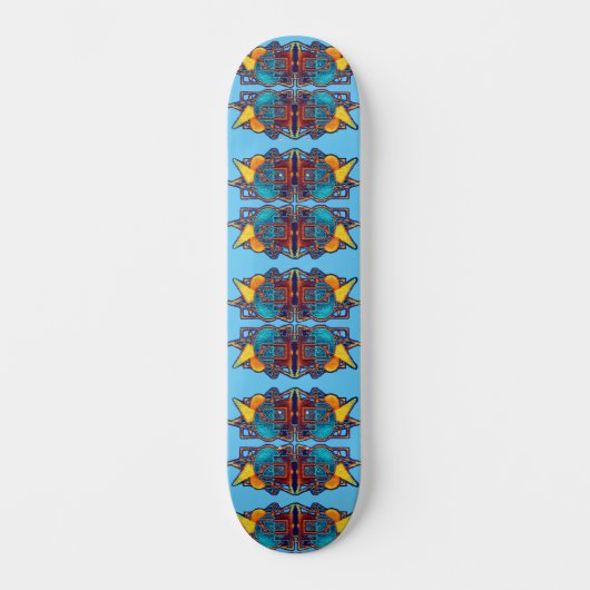 Cyber Heart Skateboard (Voorkant)