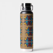 Cyber Heart Waterfles (Achterkant)