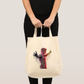 Cyber Human Tote Bag (Voorkant (product))
