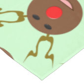 Cyber Kerst Reindeer Tafelkleed (Gekanteld)