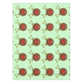 Cyber Kerst Reindeer Tafelkleed (Voorkant)
