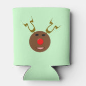 Cyber Kerst Rendier Blikje Koeler (Achterkant)