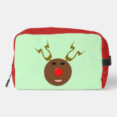 Cyber Kerst Rendier Toilettasje (Achterkant)