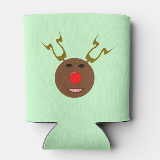 Cyber-kerstrendierrendierKoelbox Blikjeskoeler (Achterkant)