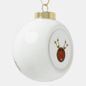 Cyber Kerstrennier Ornament (Links)