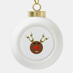Cyber Kerstrennier Ornament