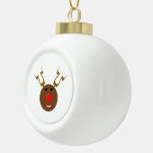 Cyber Kerstrennier Ornament (Rechts)