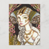 Cyber Lady Briefkaart (Voorkant)