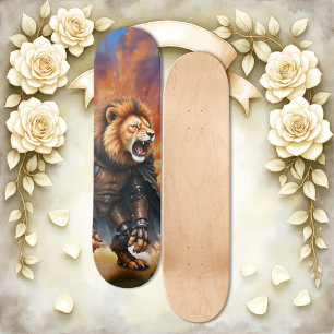 Cyber Leeuw van de Woestenijen Persoonlijk Skateboard