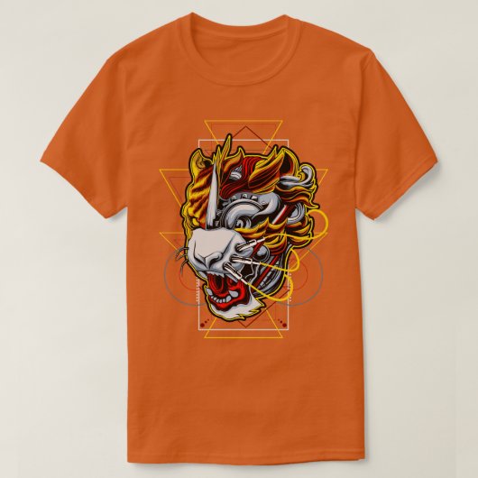 Cyber Lion T-shirt (Design voorkant)