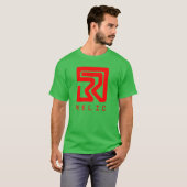 Cyber Logos grappig T-shirt (Voorkant volledig)