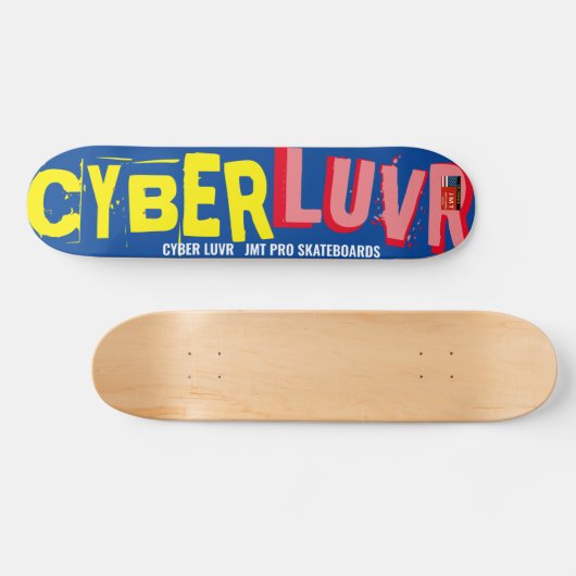 CYBER LUVR JMT 7 3/4-inch skateboard deck (Horizontaal)