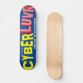 CYBER LUVR JMT 7 3/4-inch skateboard deck (Voorkant)