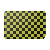 Cyber lyme checkerboard pattern badmat (Voorkant)