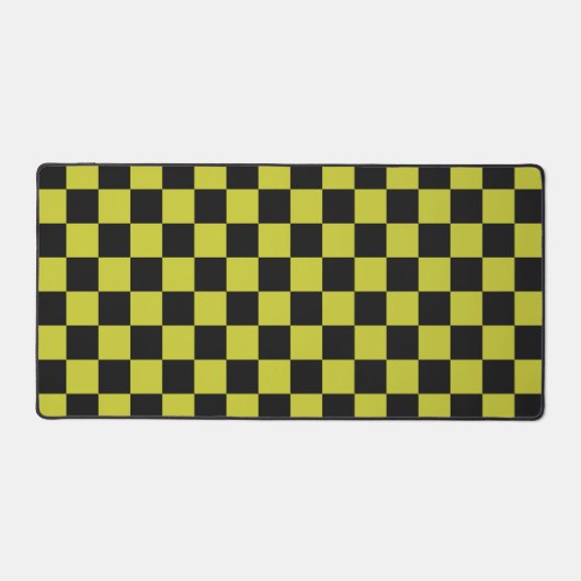 Cyber lyme checkerboard pattern bureaumat (Voorkant)