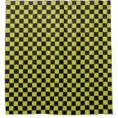 Cyber lyme checkerboard pattern douchegordijn (Voorkant)