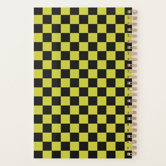 Cyber lyme checkerboard pattern planner (Achterkant)