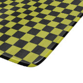 Cyber lyme checkerboard pattern snijplank (Hoek)