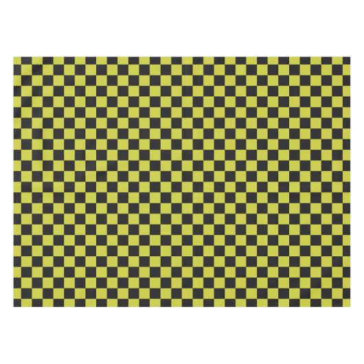 Cyber lyme checkerboard pattern tafelkleed (Voorkant (Horizontaal))