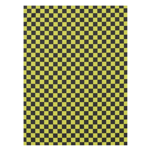 Cyber lyme checkerboard pattern tafelkleed (Voorkant)