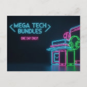 Cyber Maandag Briefkaart (Voorkant)