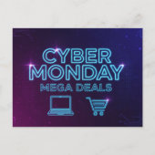 Cyber Maandag Briefkaart (Voorkant)