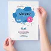 Cyber Maandag Flyer (Hand)