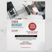 Cyber Maandag Flyer (Voorkant)