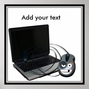 Cyber Maandag - voeg Uw Bericht toe Poster