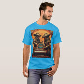 Cyber Maestro DJ Design T-shirt (Voorkant volledig)