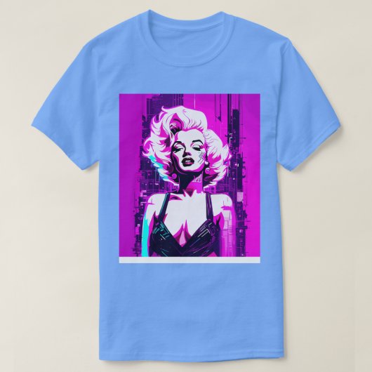 Cyber Marilyn T-shirt (Design voorkant)