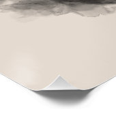 Cyber-meisje met een parel oorbel perfect poster (Hoek)