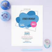 Cyber Monday-folder Flyer (Enkel)