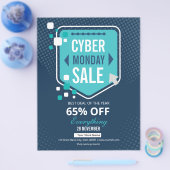Cyber Monday-folder Flyer (Enkel)