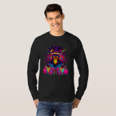 Cyber Moneky DJ Rave Music Festival T-shirt (Voorkant volledig)