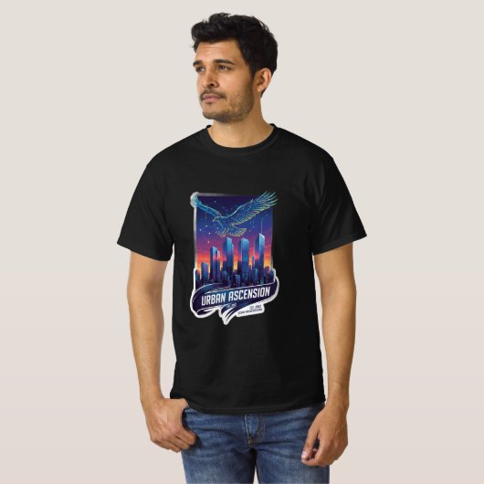 Cyber-Nature Vector T-shirt (Voorkant volledig)