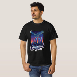 Cyber-Natuur Vector T-shirt