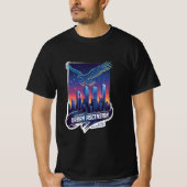 Cyber-Natuur Vector T-shirt (Voorkant)