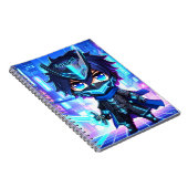 Cyber Ninja Chronicles - Futuristisch Anime Notiti Notitieboek (Rechterzijde)