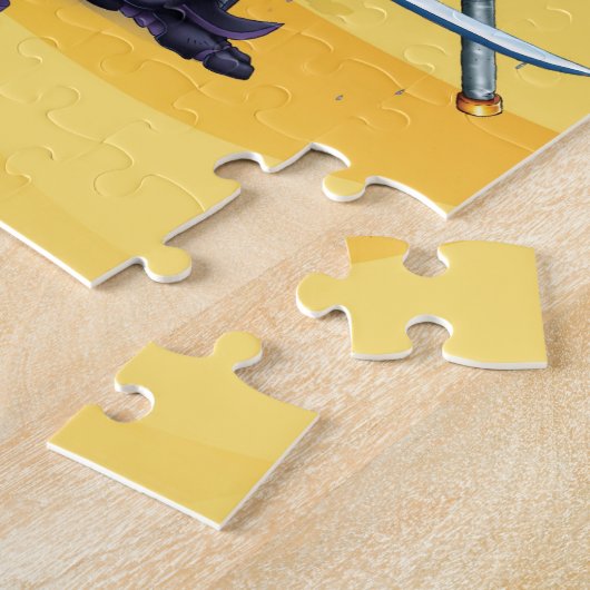 Cyber Ninja Legpuzzel (Zijkant)